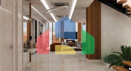 Вилла планировки 4+1 в районе Дошемеалты - Анталия