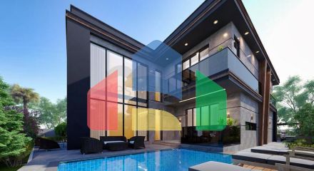 Вилла планировки 4+1 в районе Дошемеалты - Анталия