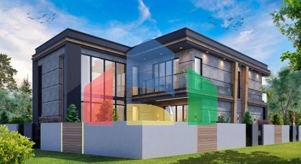 Вилла планировки 4+1 в районе Дошемеалты - Анталия