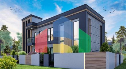 Вилла планировки 4+1 в районе Дошемеалты - Анталия