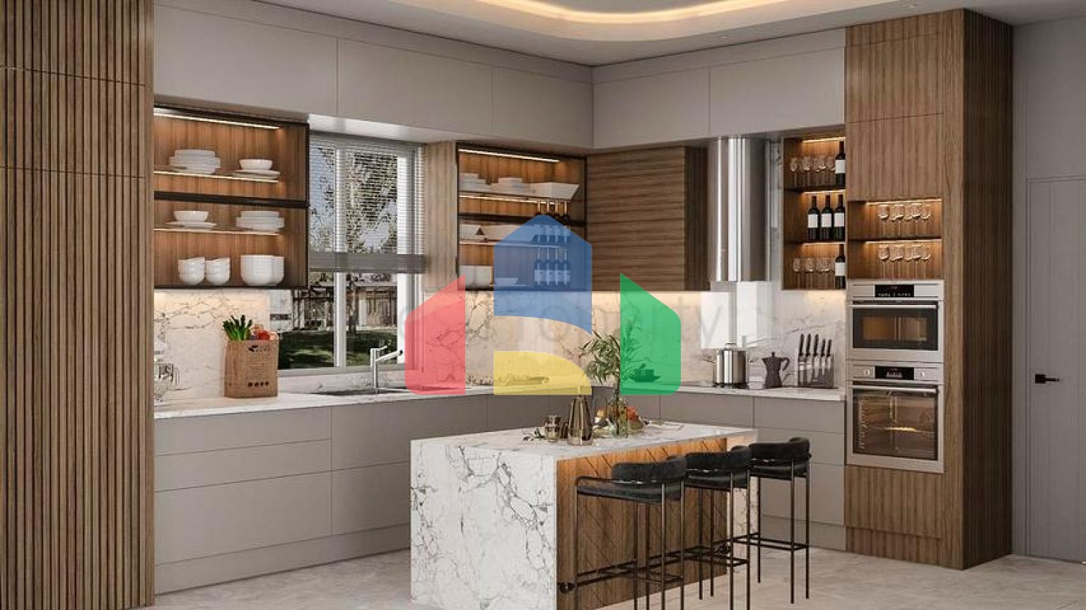 Вілла планування 5 + 1 в районі Дошемеалти - Анталія