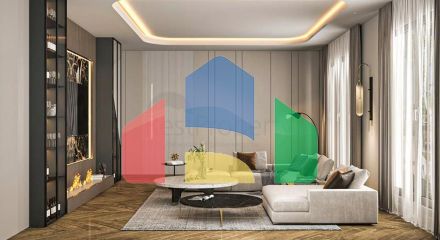 Вілла планування 5 + 1 в районі Дошемеалти - Анталія