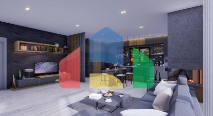 Вилла планировки 5+1 в районе Дошемеалты - Анталия