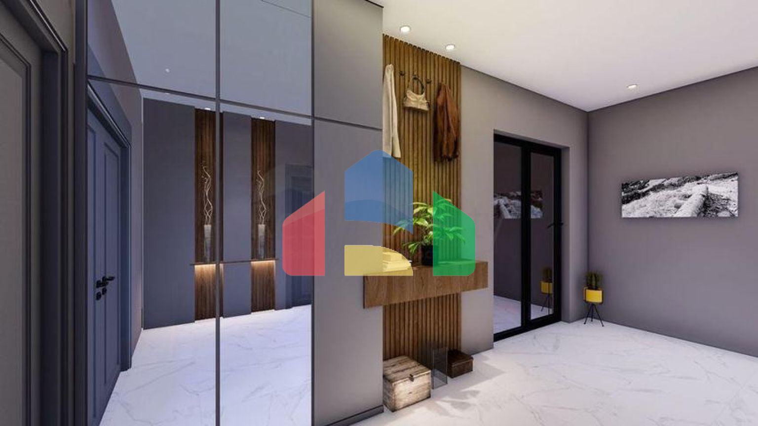 Вілла планування 5 + 1 в районі Дошемеалти - Анталія