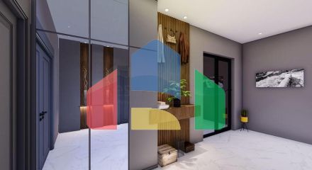 Вілла планування 5 + 1 в районі Дошемеалти - Анталія