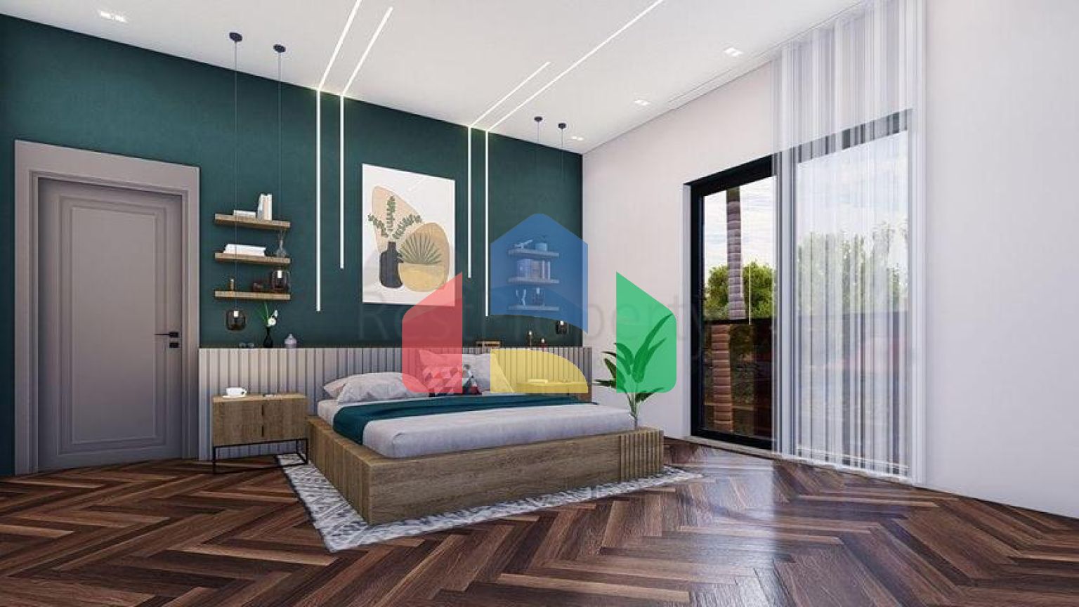 Вілла планування 5 + 1 в районі Дошемеалти - Анталія