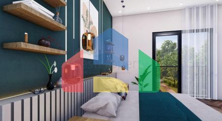 Вілла планування 5 + 1 в районі Дошемеалти - Анталія