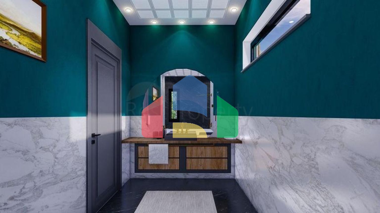 Вілла планування 5 + 1 в районі Дошемеалти - Анталія