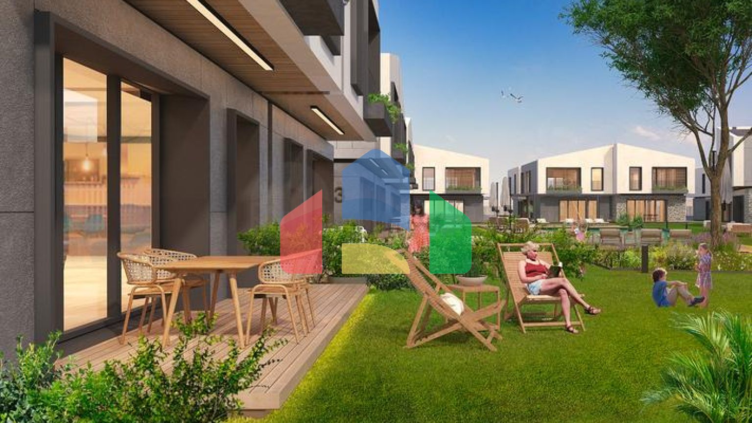 Виллы планировки 5+1  в комплексе,в районе Дошемеалты - Анталия