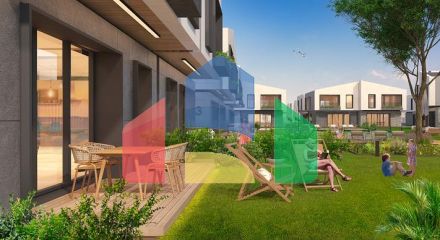 Виллы планировки 5+1  в комплексе,в районе Дошемеалты - Анталия