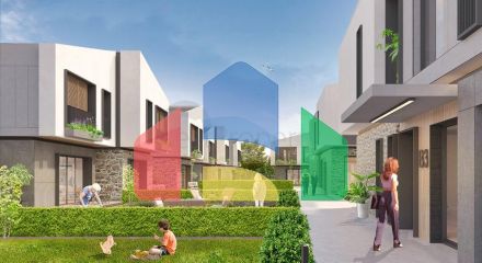 Виллы планировки 5+1  в комплексе,в районе Дошемеалты - Анталия