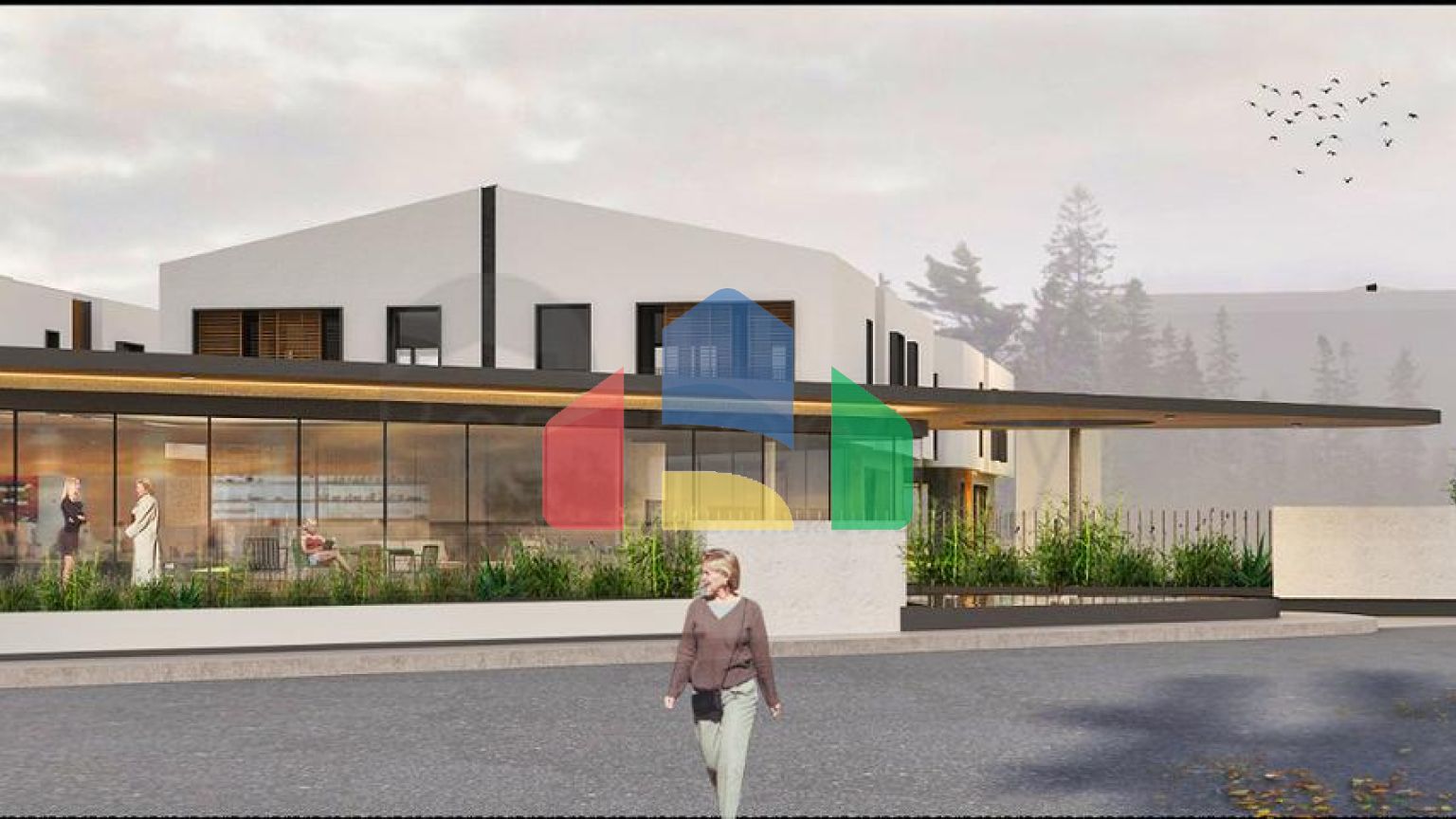 Виллы планировки 5+1  в комплексе,в районе Дошемеалты - Анталия