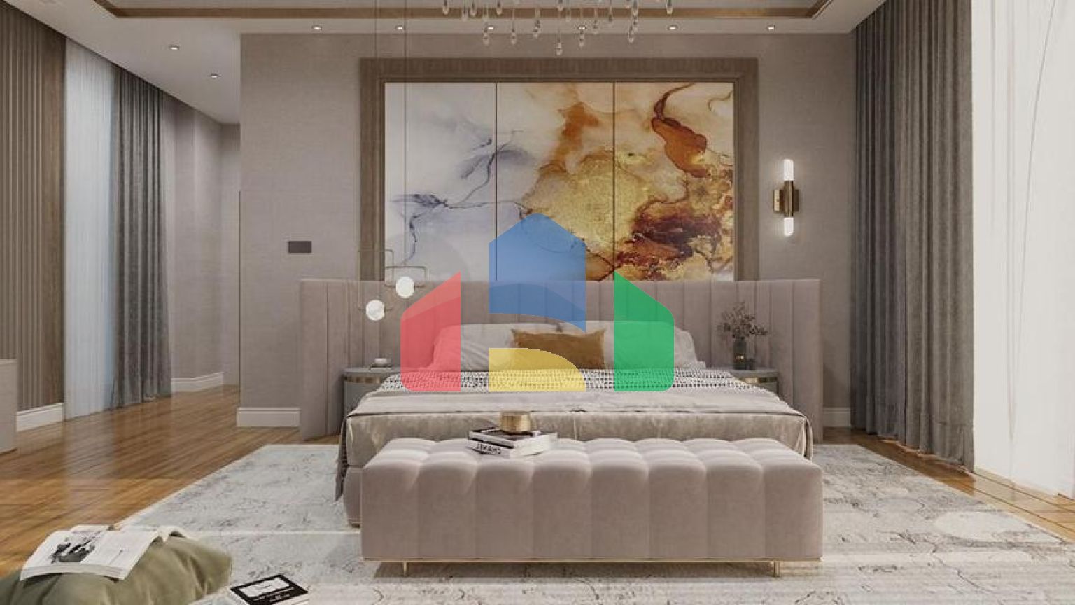 Новая элитная вилла планировки 5+1 в районе Дошемеалты - Анталия