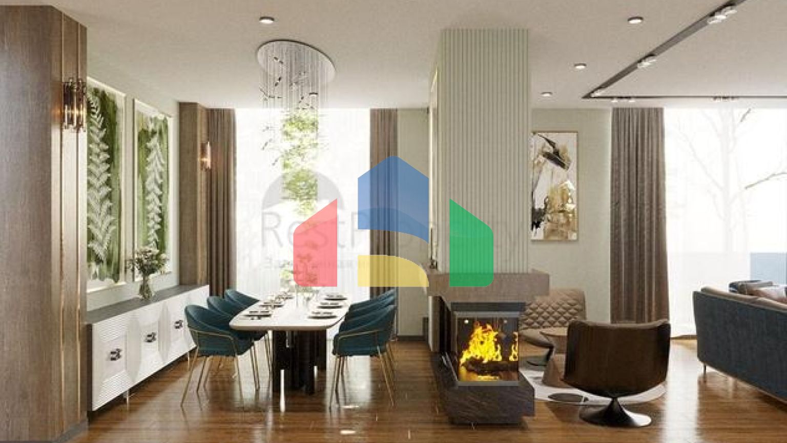 Новая элитная вилла планировки 5+1 в районе Дошемеалты - Анталия