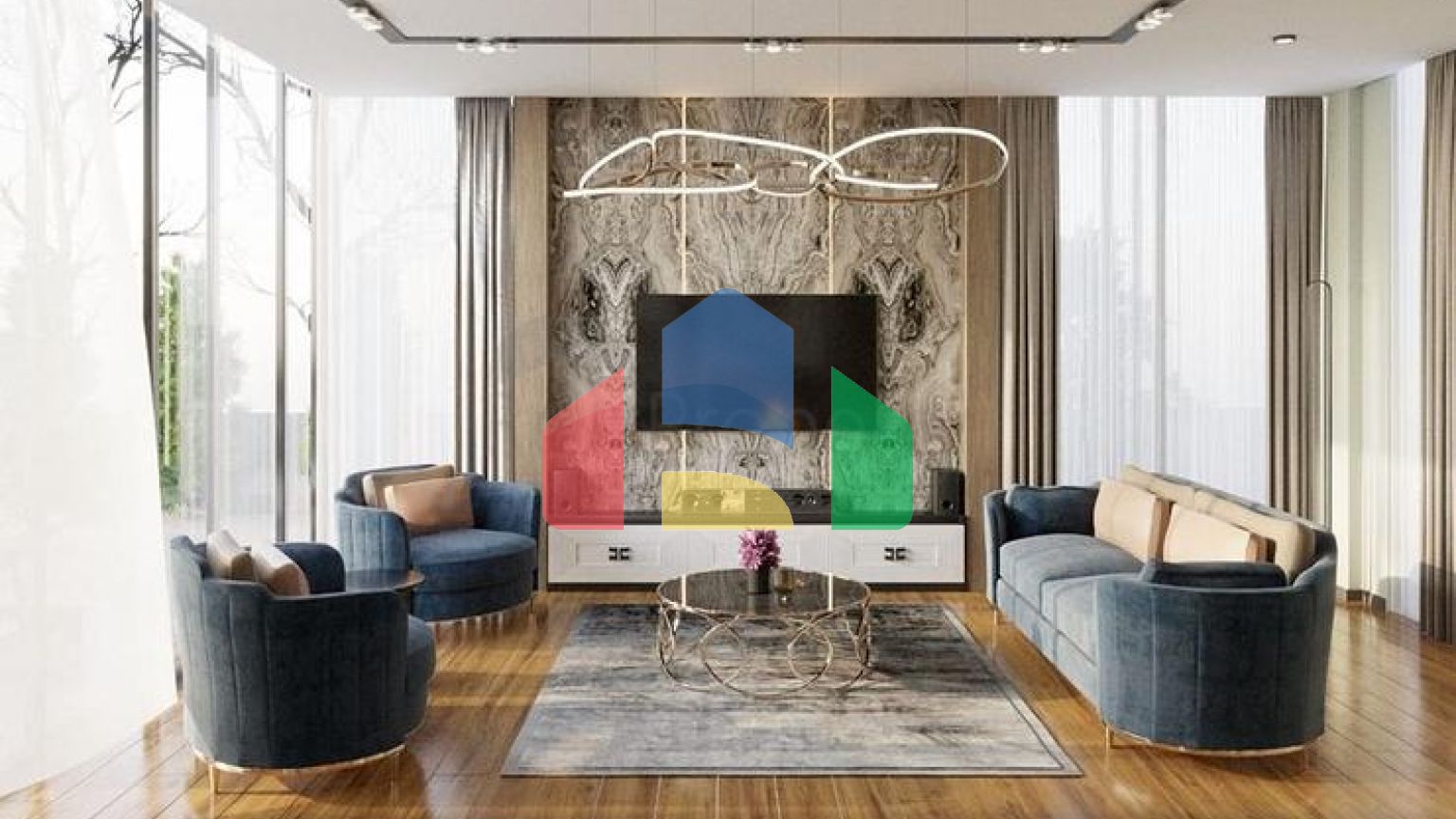 Новая элитная вилла планировки 5+1 в районе Дошемеалты - Анталия