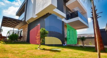 Новая элитная вилла планировки 5+1 в районе Дошемеалты - Анталия Новая элитная вилла планировки 5+1 в районе Дошемеалты - Анталия