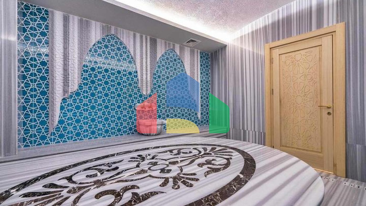 Простора вілла планування 6 + 1 в районі Дошемеалти - Анталія