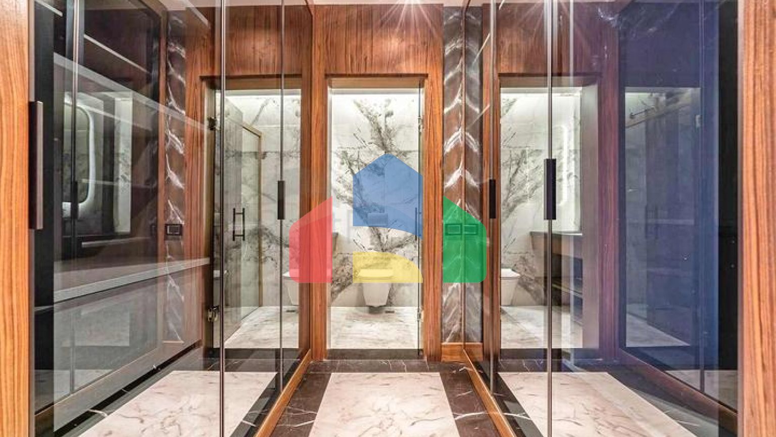 Простора вілла планування 6 + 1 в районі Дошемеалти - Анталія