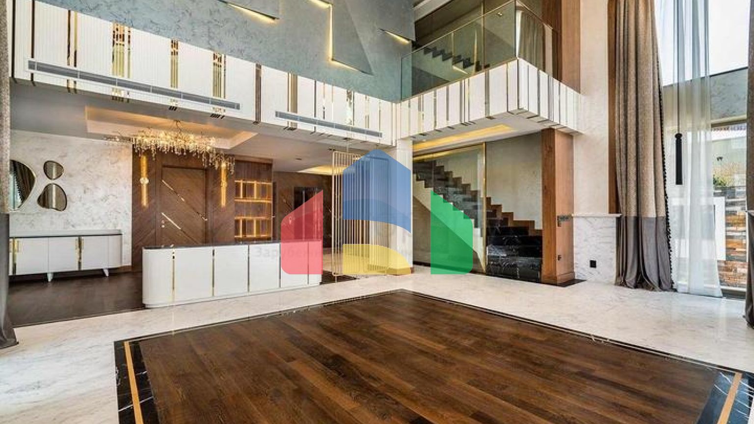 Простора вілла планування 6 + 1 в районі Дошемеалти - Анталія