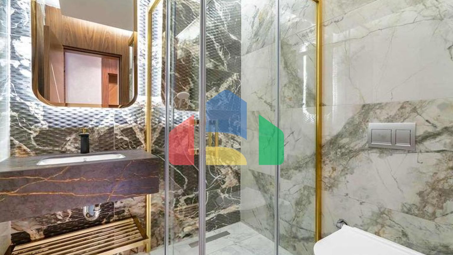 Простора вілла планування 6 + 1 в районі Дошемеалти - Анталія