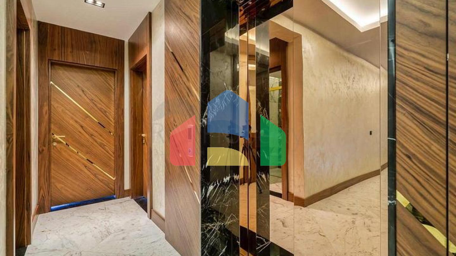 Простора вілла планування 6 + 1 в районі Дошемеалти - Анталія