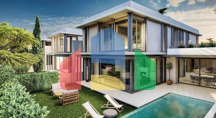 Инвестиционный проект, Виллы в районе Дошемеалты - Анталия