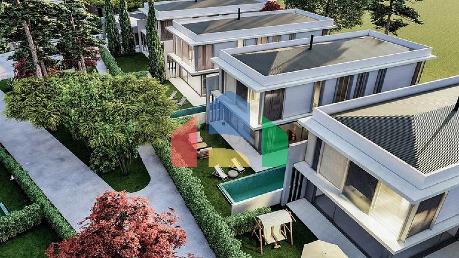 Инвестиционный проект, Виллы в районе Дошемеалты - Анталия