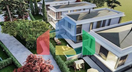 Инвестиционный проект, Виллы в районе Дошемеалты - Анталия