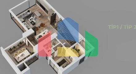 Инвестиционный проект, Виллы в районе Дошемеалты - Анталия