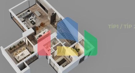 Инвестиционный проект, Виллы в районе Дошемеалты - Анталия