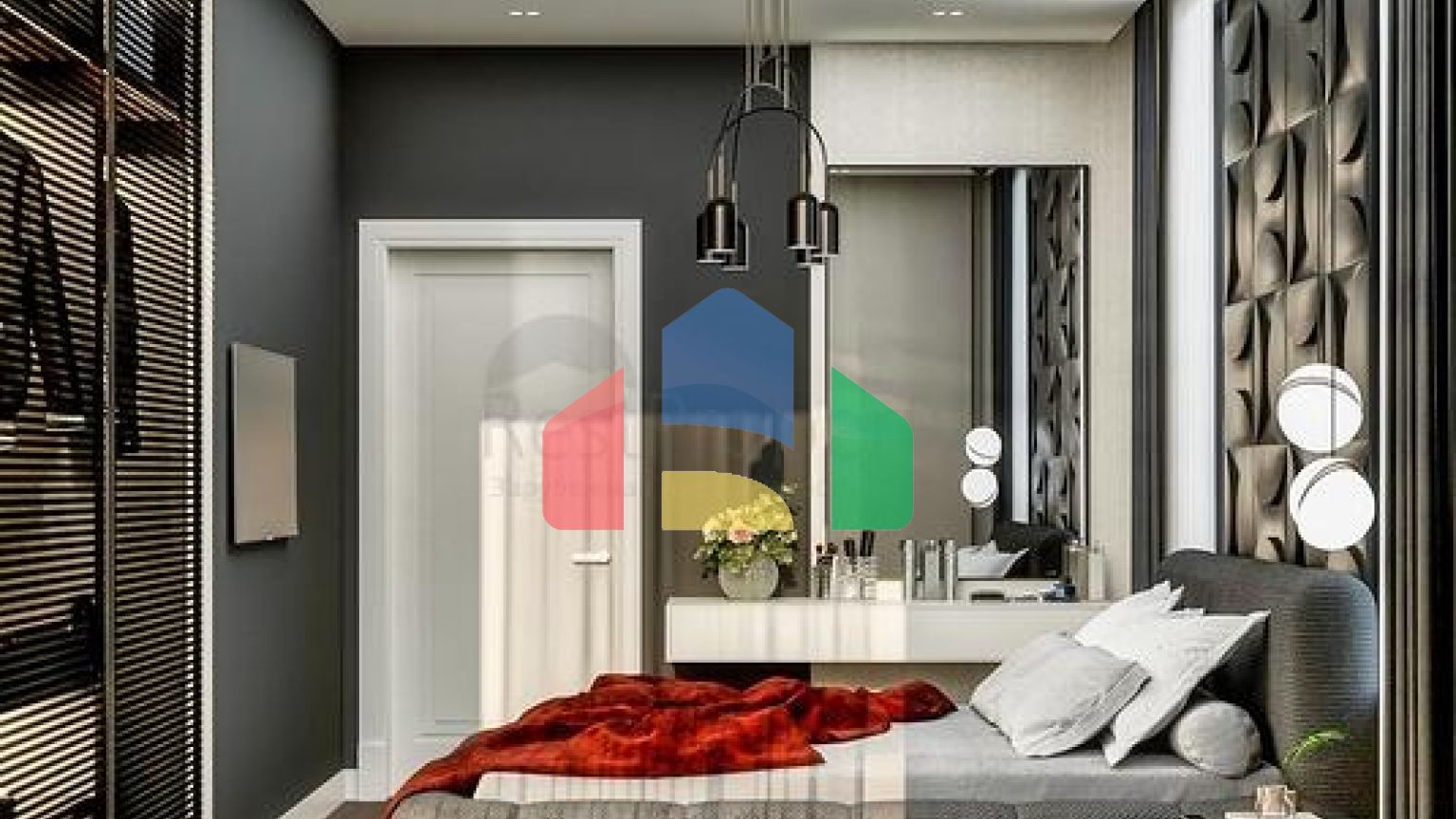 Вілла планування 4 + 1 в районі Дошемеалти - Анталія