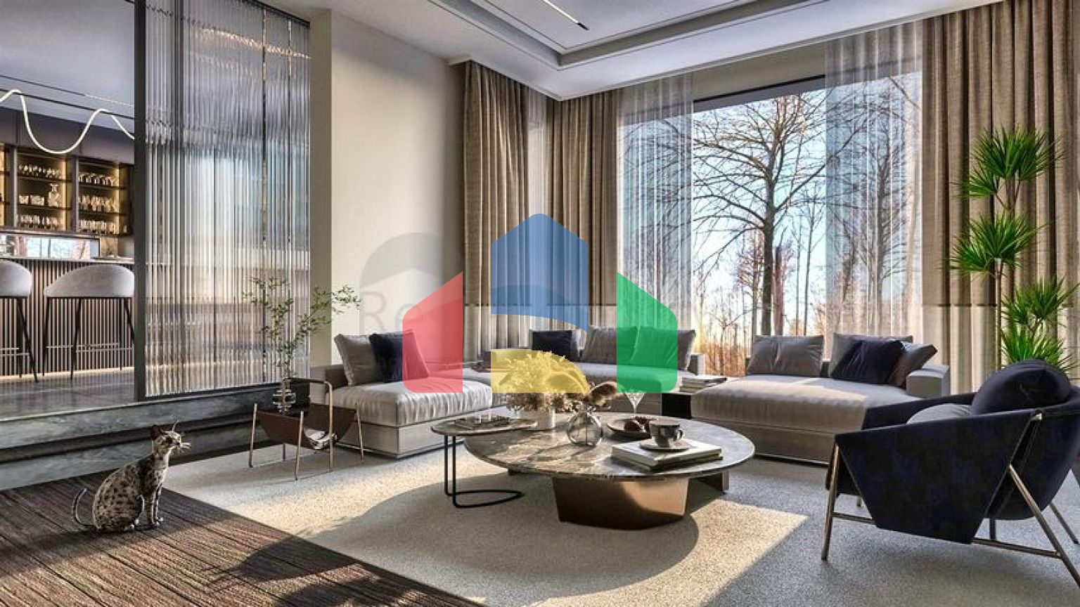 Вілла планування 4 + 1 в районі Дошемеалти - Анталія