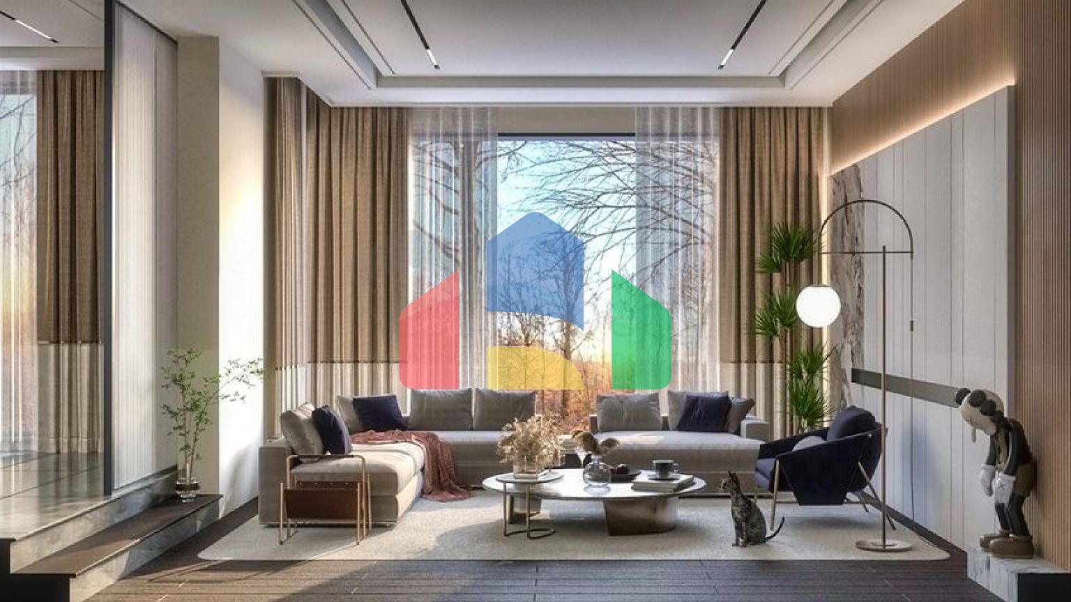 Вілла планування 4 + 1 в районі Дошемеалти - Анталія