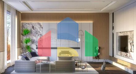 Вілла планування 4 + 1 в районі Дошемеалти - Анталія