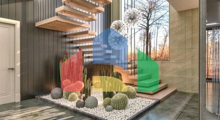 Вілла планування 4 + 1 в районі Дошемеалти - Анталія