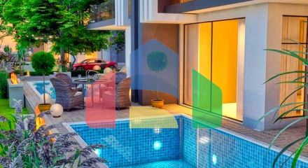 Вілла планування 4 + 1 в районі Дошемеалти - Анталія