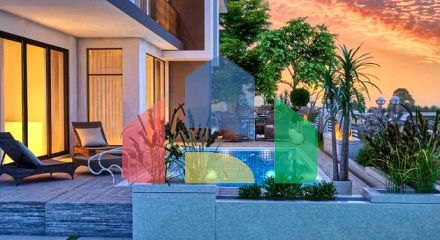 Вілла планування 4 + 1 в районі Дошемеалти - Анталія