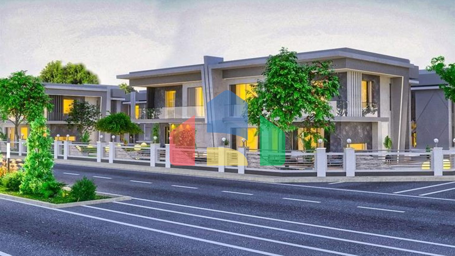 Вілла планування 4 + 1 в районі Дошемеалти - Анталія