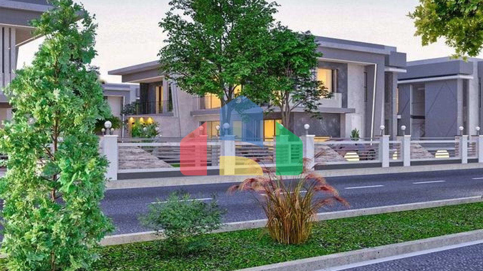 Вілла планування 4 + 1 в районі Дошемеалти - Анталія