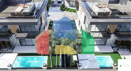 На продажу предлагаются Виллы планировки 4+1 в районе Дошемеалты - Анталия