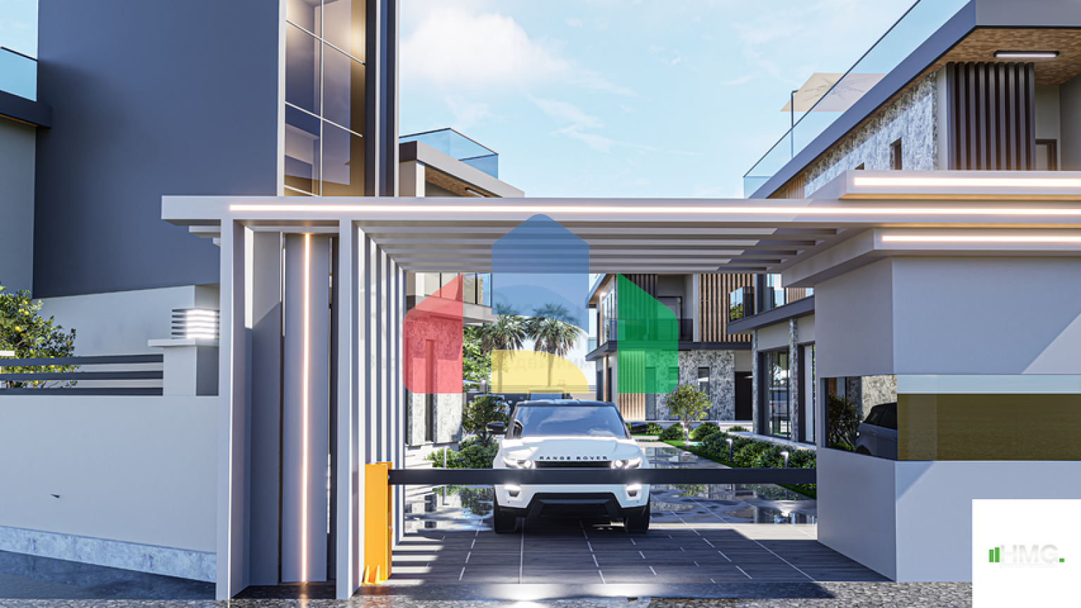 На продаж пропонуються вілли планування 4 + 1 в районі Дошемеалти - Анталія