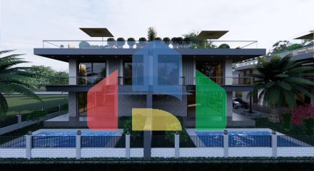 На продаж пропонуються вілли планування 4 + 1 в районі Дошемеалти - Анталія