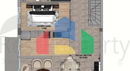 На продаж пропонуються вілли планування 4 + 1 в районі Дошемеалти - Анталія