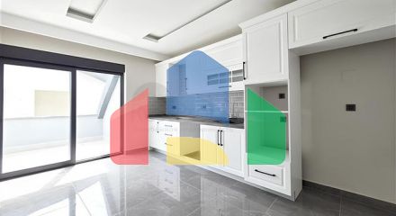 Просторный дуплекс 4+1 в районе Оба – сочетание уюта, тишины и качества