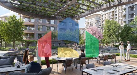 A family concept project in the center of the historic city of Istanbul