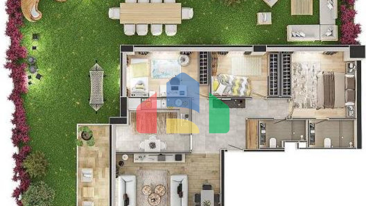 Квартира 3+1 в Стамбуле