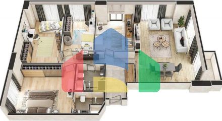 Квартира 3+1 в Стамбуле