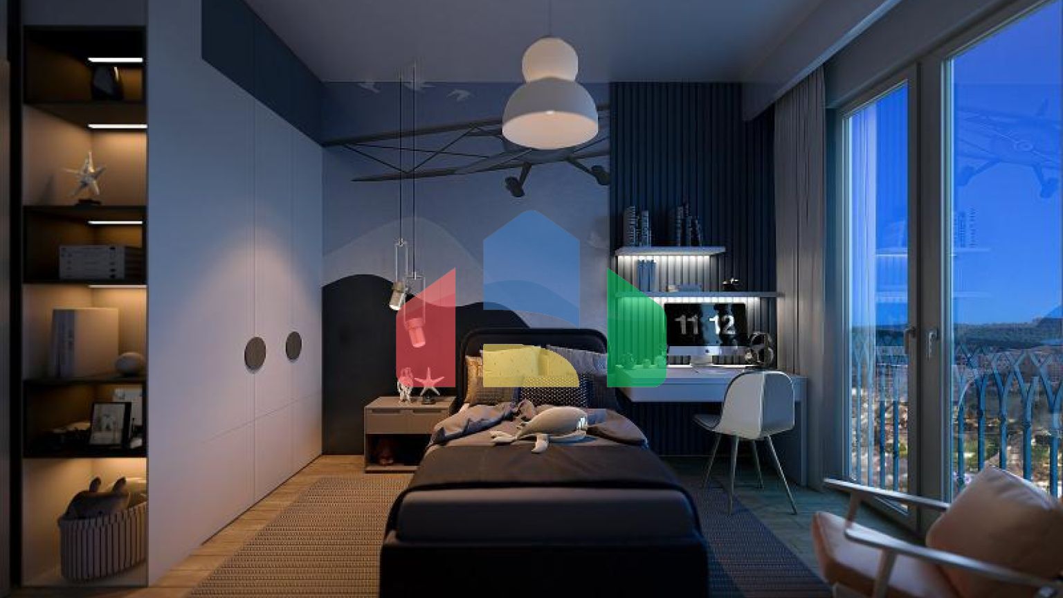 Квартира 1+1 в Стамбуле