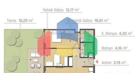 Дюплекс 3+1 в Стамбуле