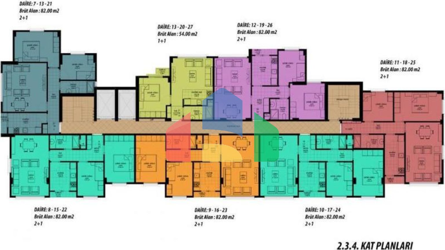 Квартира 2+1 в Стамбуле
